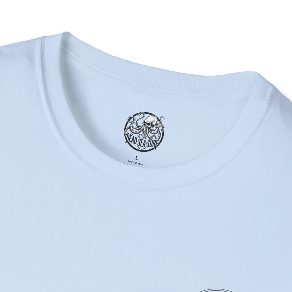 Northwest Hooker Trout Logo T-Shirt | Fishing Badge, Mountain River Design