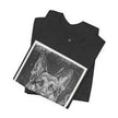 German Shepard Smoke Photo Tee — Vintage Pup Graphic T-Shirt