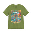 Dead Sea Surf Shark Attack T-Shirt | Bold Nautical Graphic Tee – 3D Sons Supply Co