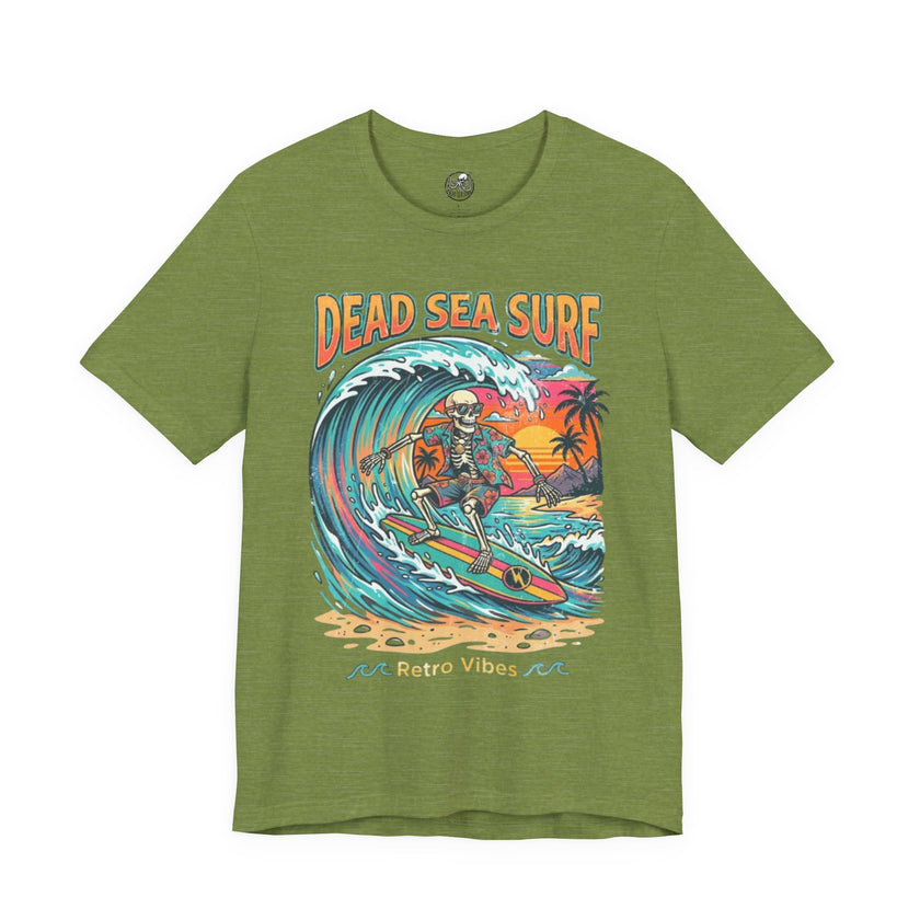 Dead Sea Surf Shark Attack T-Shirt | Bold Nautical Graphic Tee – 3D Sons Supply Co