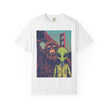Alien & Bigfoot Golden Gate Bridge T-Shirt — San Francisco UFO & Cryptid Tee