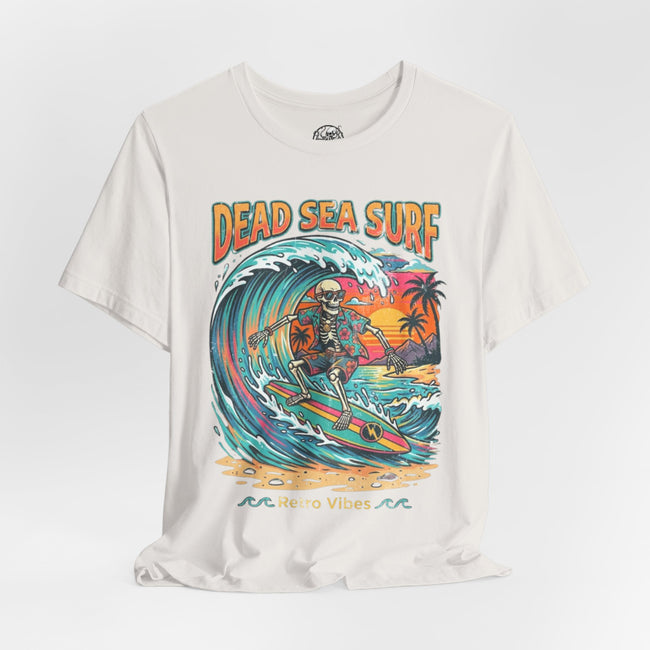 Dead Sea Surf Shark Attack T-Shirt | Bold Nautical Graphic Tee – 3D Sons Supply Co