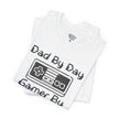 Personalized Dad By Day Gamer By Night T-Shirt — Established 2018 Retro Controller Tee