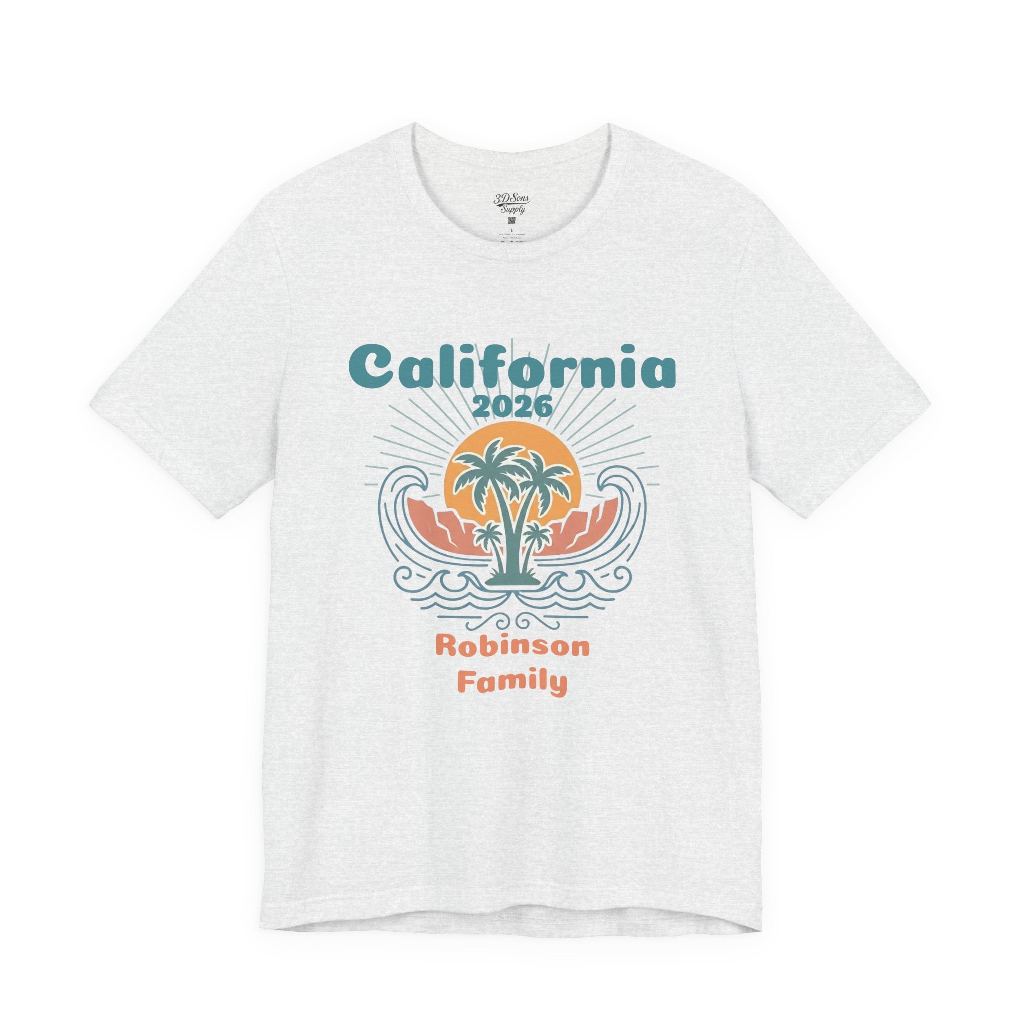 Personalized Family Vacation T-Shirt