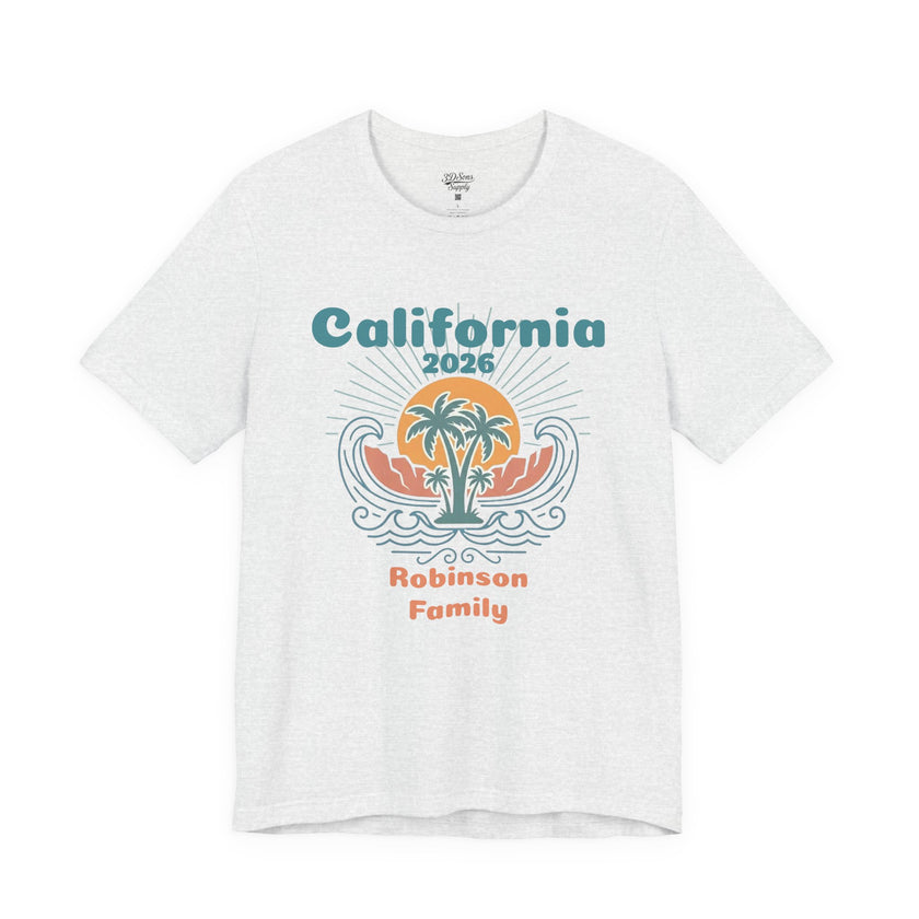Personalized Family Vacation T-Shirt