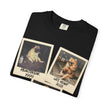 Personalized Polaroid Photo Tee — Custom 3 Image & Text Options