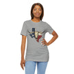 Texas Flag Longhorn Tee - Vintage Texas Skull T-Shirt