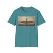 Vintage Skeleton Surfer Photograph T-Shirt | Retro Beach Surf Tee – 3D Sons Supply Co