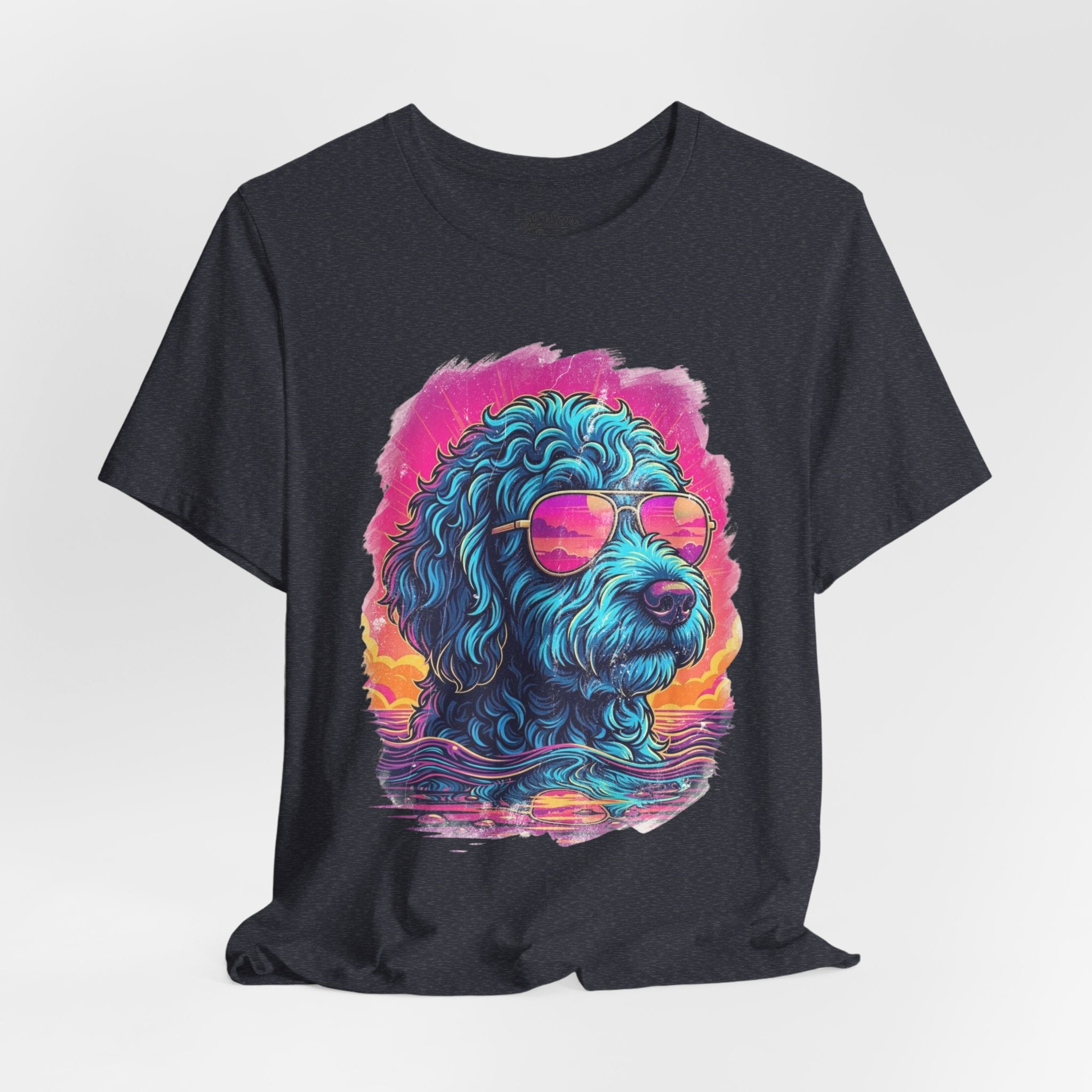 Doodle Vice City 90s Retro Tee — Funny Vintage Style T-Shirt