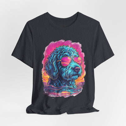 Doodle Vice City 90s Retro Tee — Funny Vintage Style T-Shirt