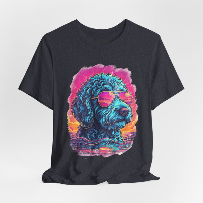 Doodle Vice City 90s Retro Tee — Funny Vintage Style T-Shirt
