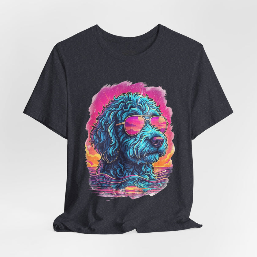 Doodle Vice City 90s Retro Tee — Funny Vintage Style T-Shirt