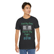 Personalized Dad By Day Gamer By Night T-Shirt — Established 2018 Retro Controller Tee