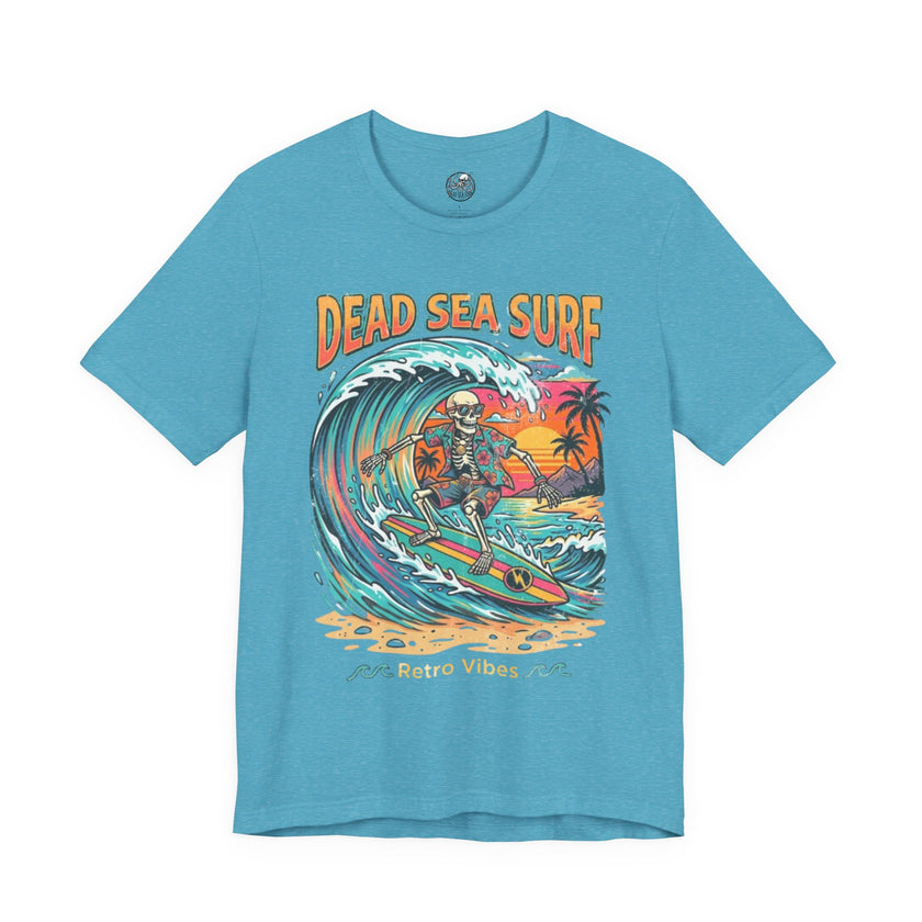 Dead Sea Surf Shark Attack T-Shirt | Bold Nautical Graphic Tee – 3D Sons Supply Co