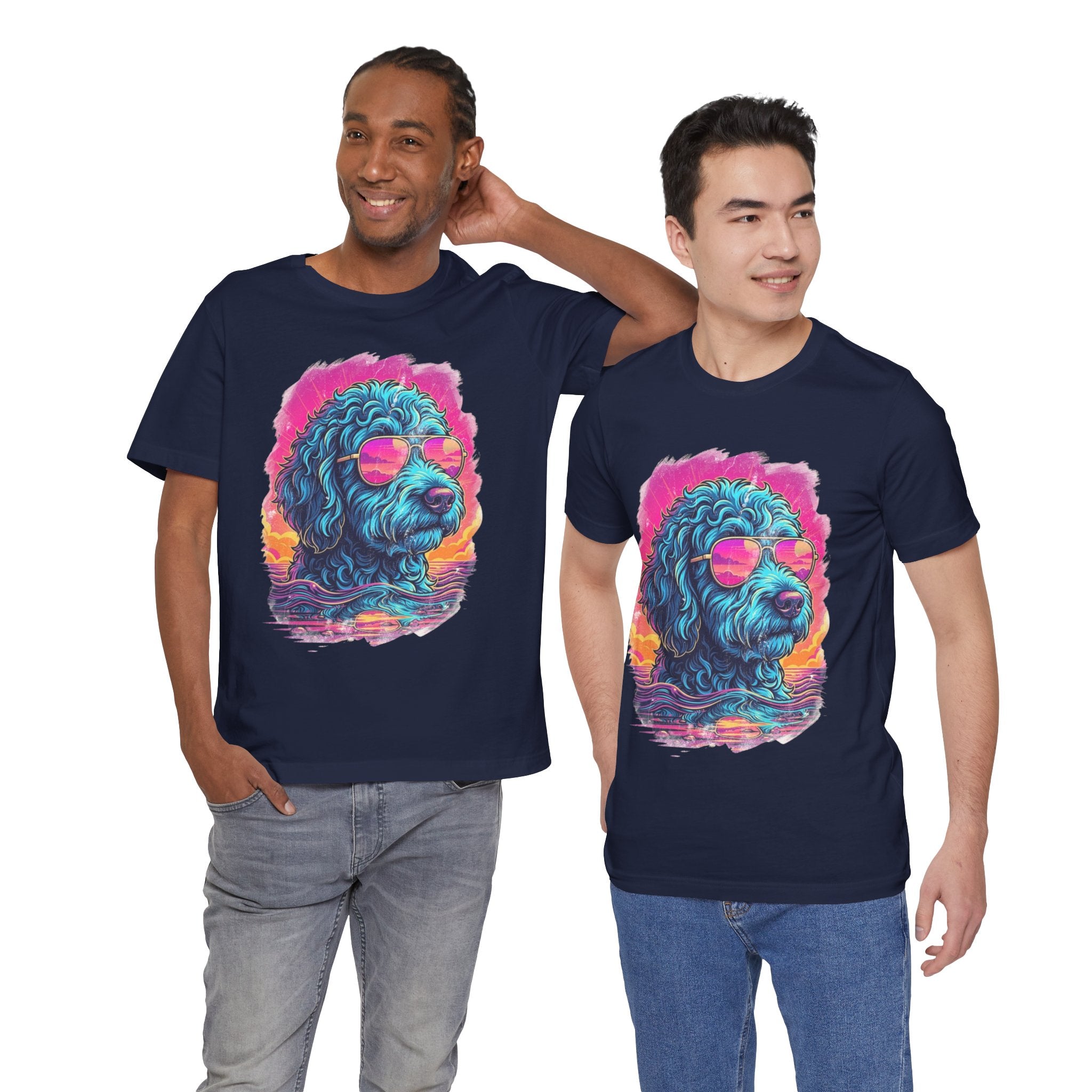 Doodle Vice City 90s Retro Tee — Funny Vintage Style T-Shirt