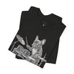 Drumming French Bulldog T-Shirt — Cute Dog Playing Drum Graphic Tee