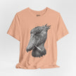 Smoking Shoebill Stork T-Shirt — Quirky Bird Graphic Tee
