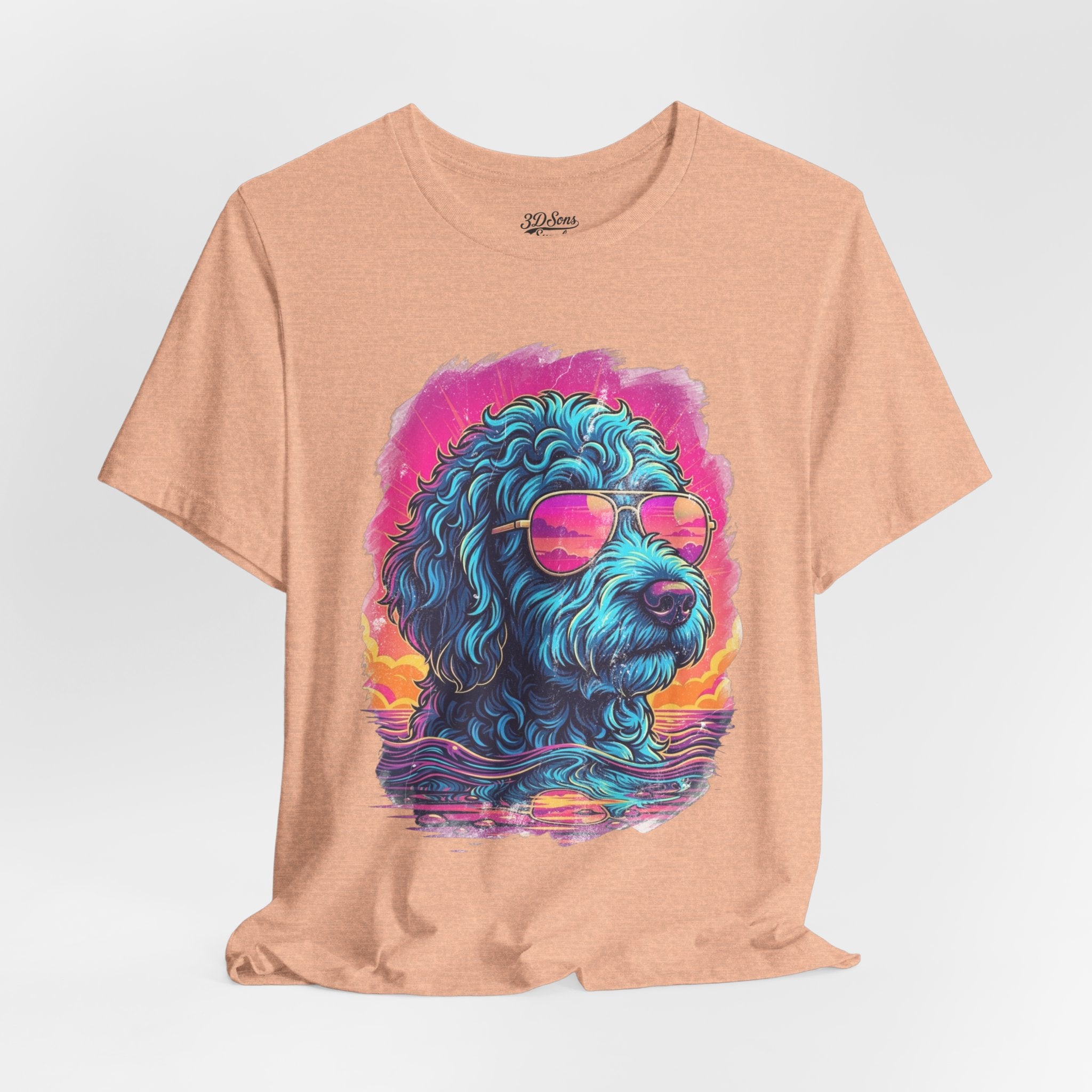 Doodle Vice City 90s Retro Tee — Funny Vintage Style T-Shirt
