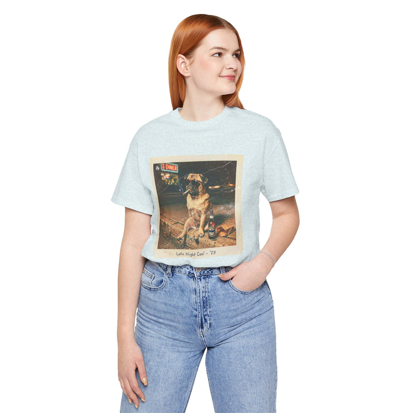 Vintage Pug Photo Tee — 