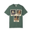 Personalized Polaroid Photo Tee — Custom 3 Image & Text Options