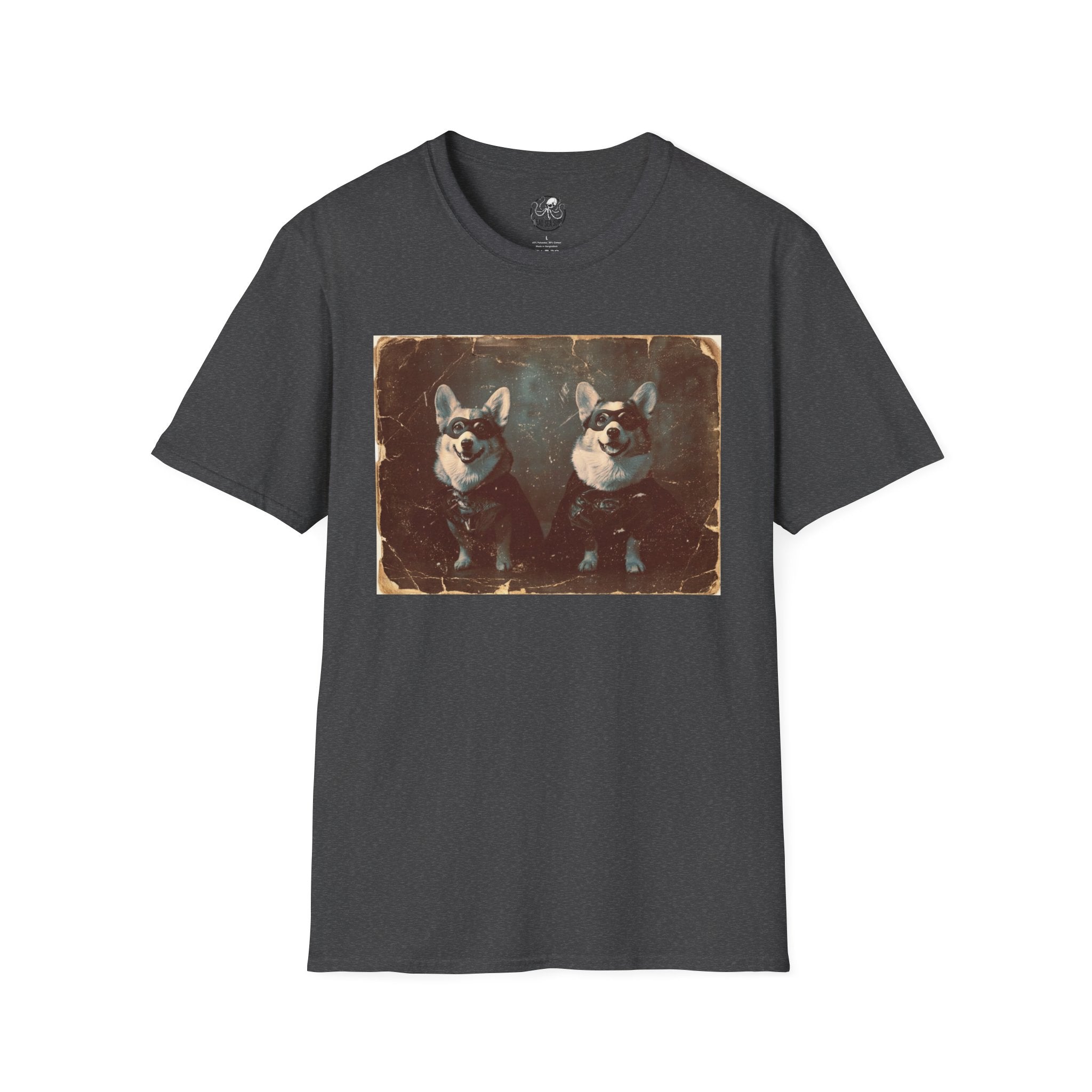 Corgi Superhero Vintage T-Shirt