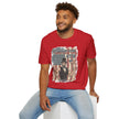 Pumped for July 4th T-Shirt | Patriotic Buff Abraham Lincoln Flag Design