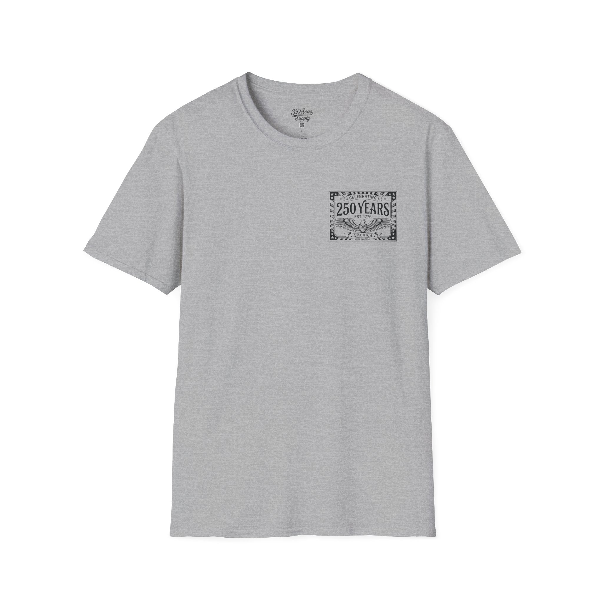 250 Year American Celebration July 4th Independence Day T-Shirt | Patriotic Tee