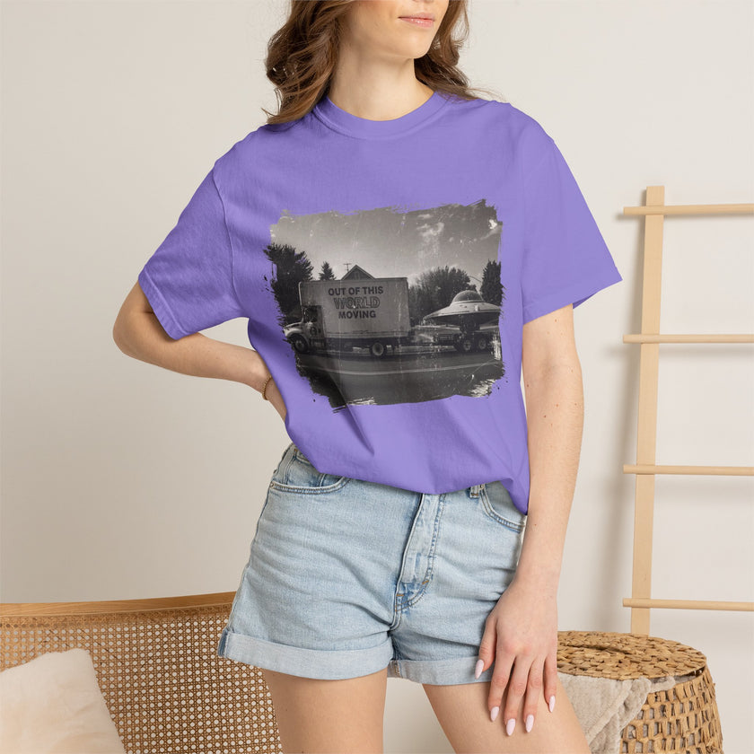 Out of This World Funny Tee — Alien Space Graphic T-Shirt