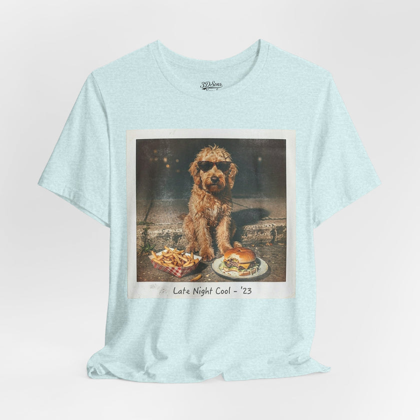 Dog Diner T-Shirt — 'Late Night Cool' Graphic Tee