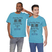 Personalized Dad By Day Gamer By Night T-Shirt — Established 2018 Retro Controller Tee