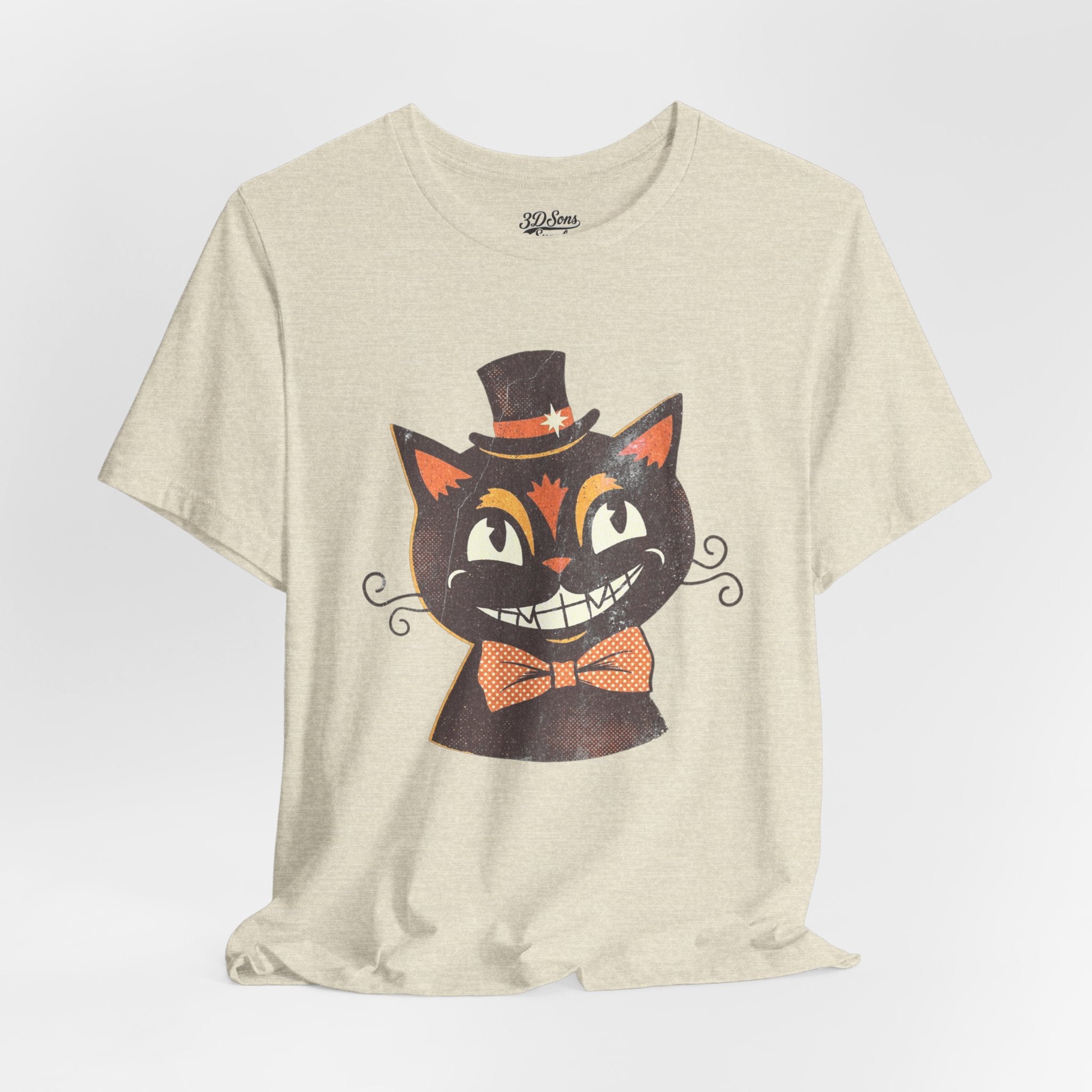 Vintage Halloween Cat Tee