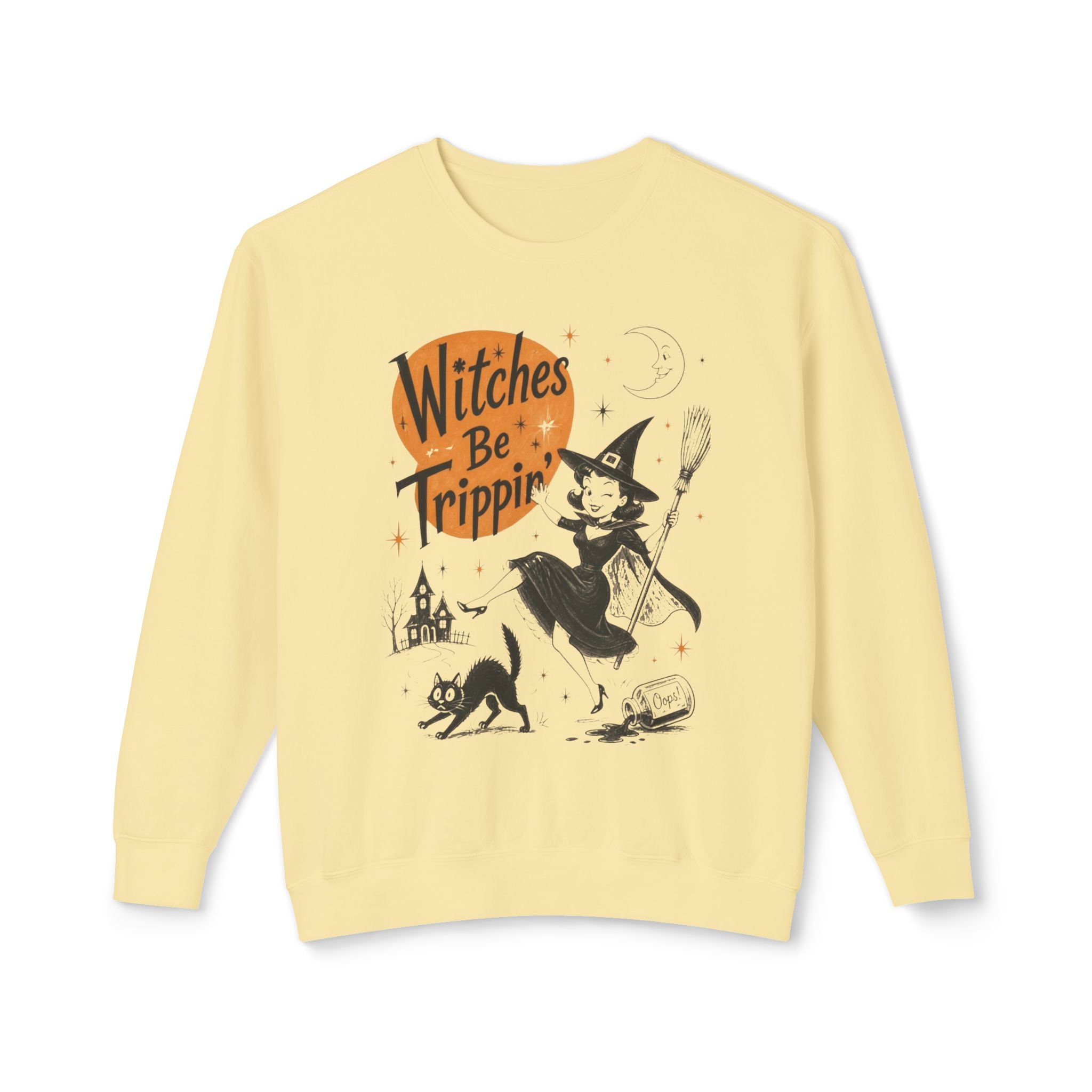 Witches Be Trippin' Halloween sweatshirt | Crewneck