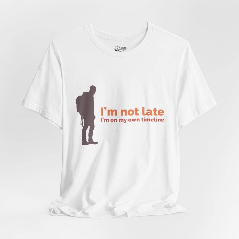 I'm On My Own Timeline Adventure Hiking Tee — Casual Outdoorsy Hiking Shirt