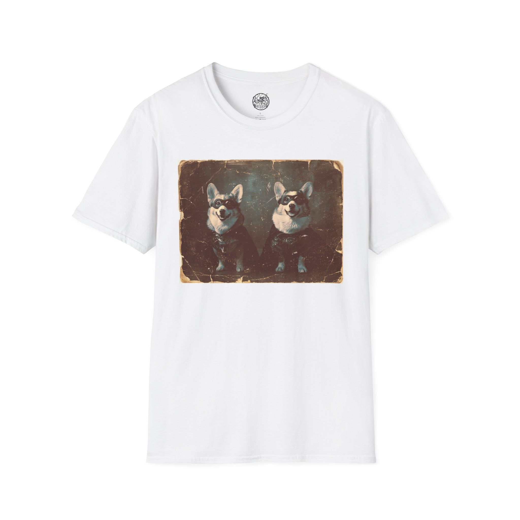 Corgi Superhero Vintage T-Shirt
