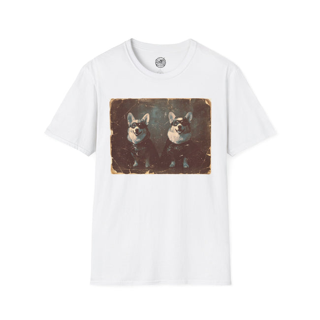 Corgi Superhero Vintage T-Shirt | Funny Dog Hero Graphic Tee – 3D Sons Supply Co