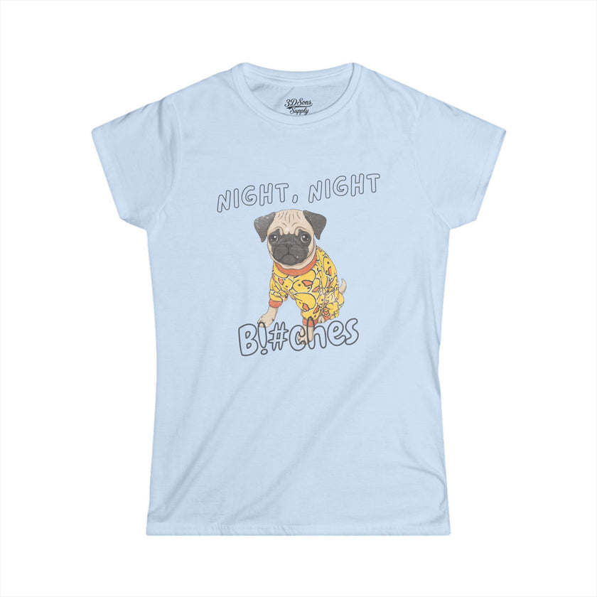 Pug in Pajamas Tee — 