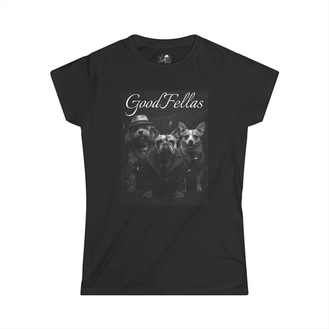 Women's GoodFellas Dogs Tee | Corgi, French Bulldog & Doodle Mafia Shirt – 3D Sons Supply Co