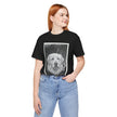 Great Pyrenees Smoke Photo Tee — Vintage Pup Graphic T-Shirt
