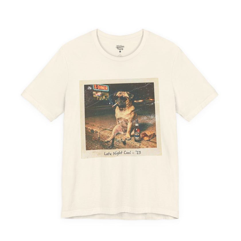 Vintage Pug Photo Tee — 