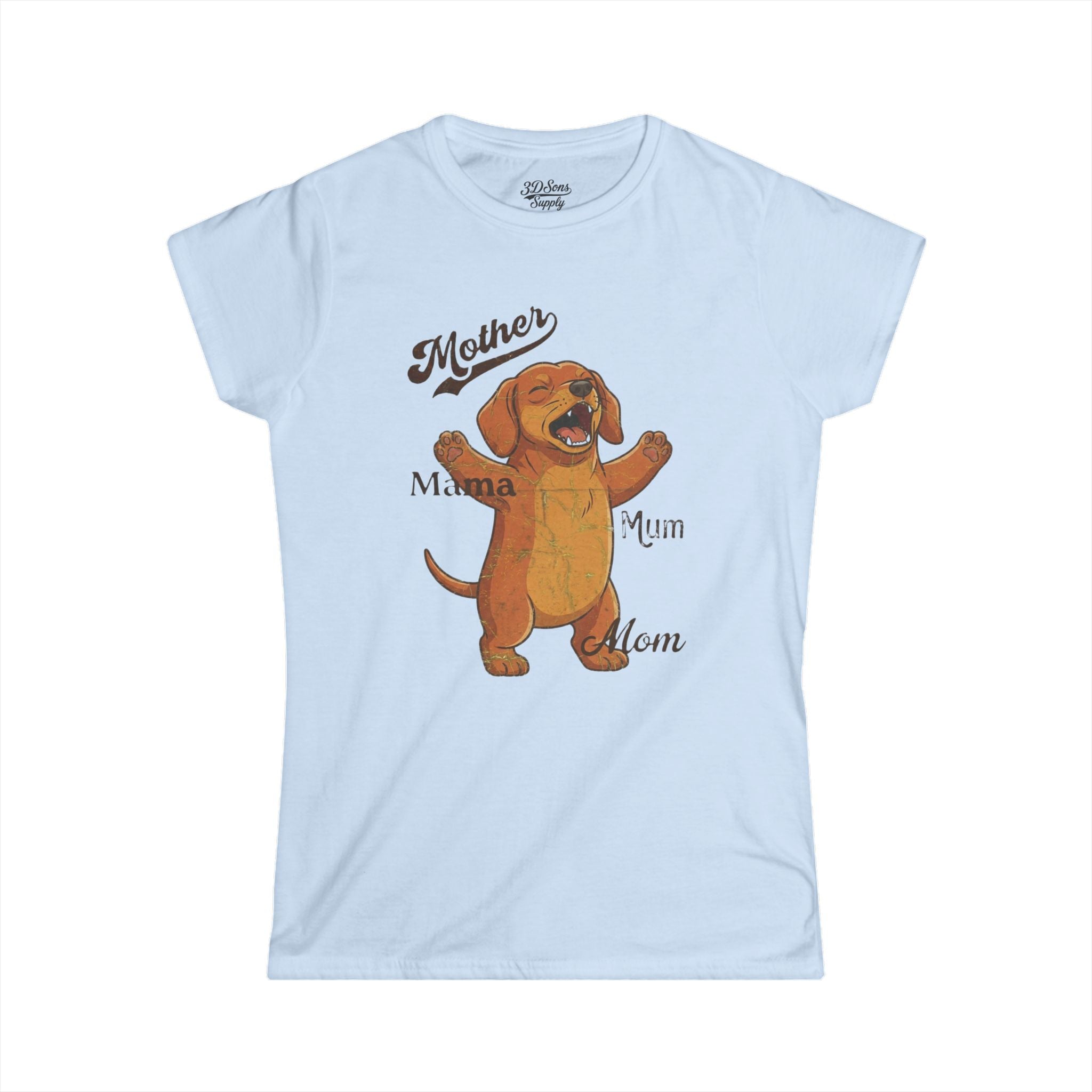Mother's Day Dachshund Mom Tee — Wiener Dog Mama T-Shirt