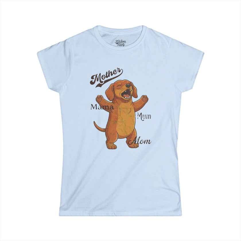Mother's Day Dachshund Mom Tee — Wiener Dog Mama T-Shirt