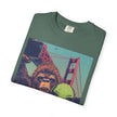 Alien & Bigfoot Golden Gate Bridge T-Shirt — San Francisco UFO & Cryptid Tee