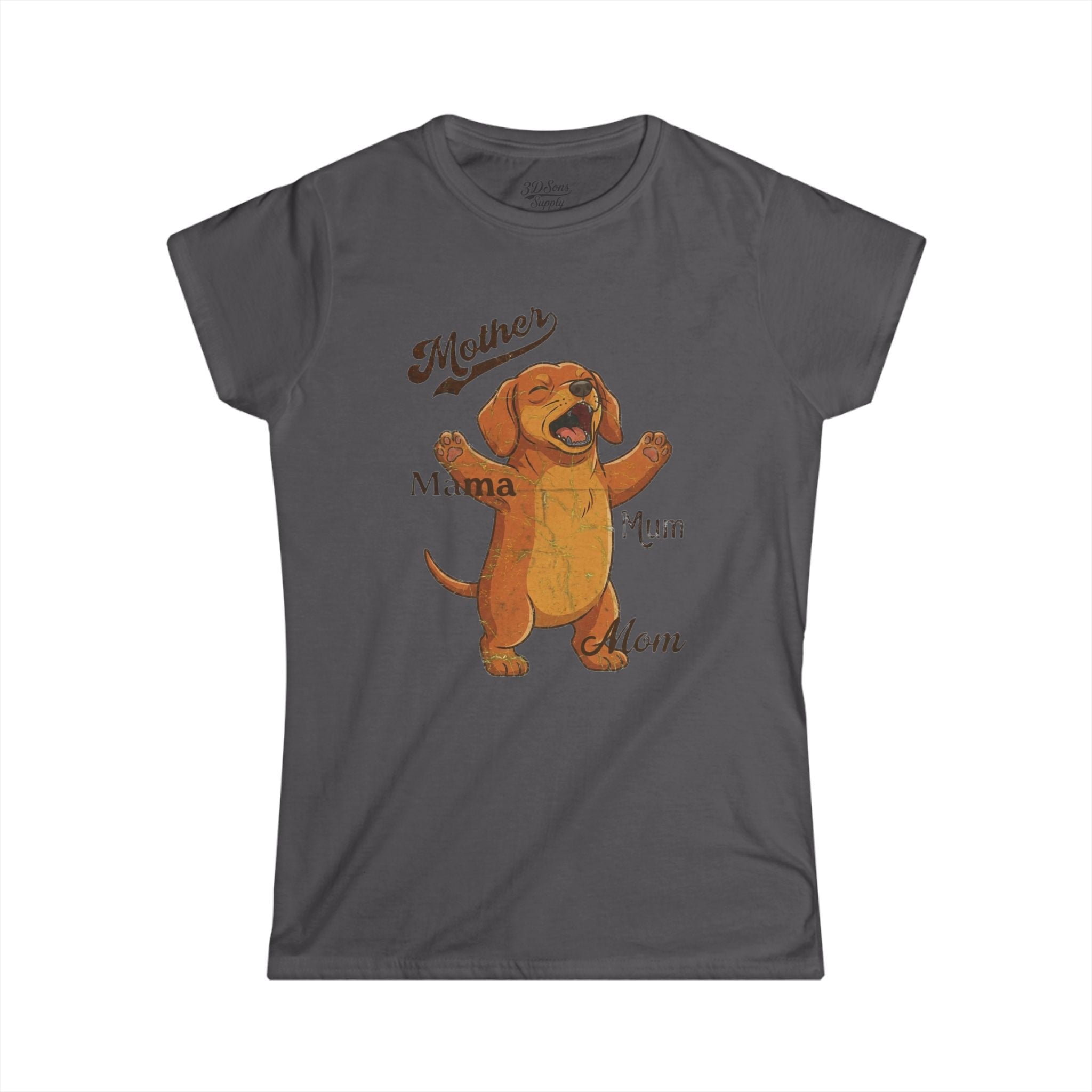 Mother's Day Dachshund Mom Tee — Wiener Dog Mama T-Shirt