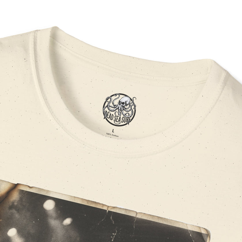 Vintage Rockstar Cat T-Shirt | Retro Rock Art Graphic Tee – 3D Sons Supply Co
