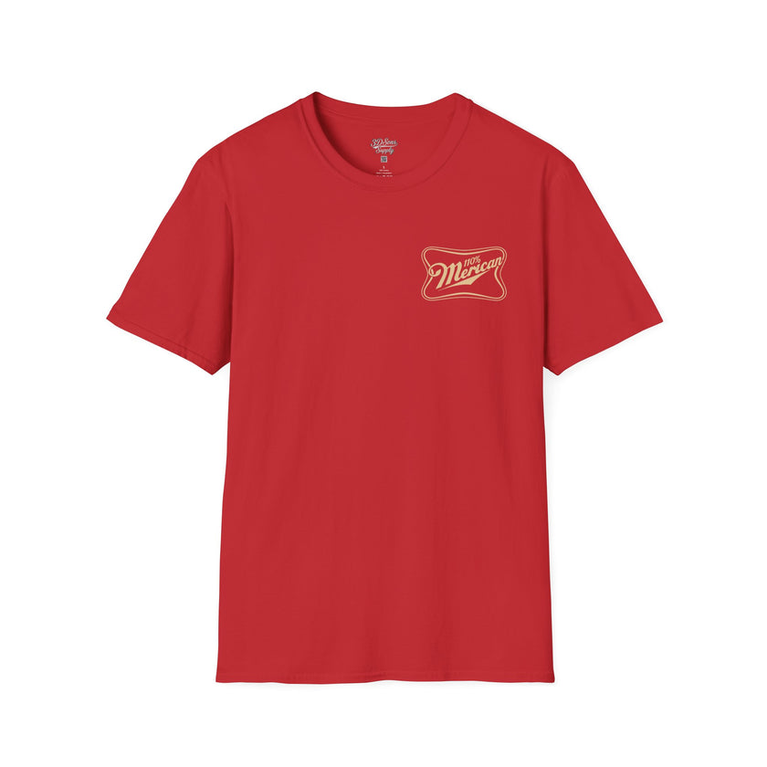 100% Merican Patriotic T-Shirt | American Flag, Fourth of July