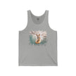 Surfing Corgi Tank | Dog Beach Waves Illustration, Summer Shirt