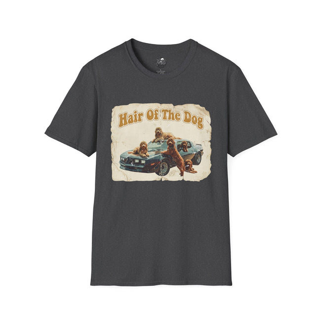 Hair of the Dog Vintage Retro Dog T-Shirt | Funny Dog Lover Graphic Tee – 3D Sons Supply Co