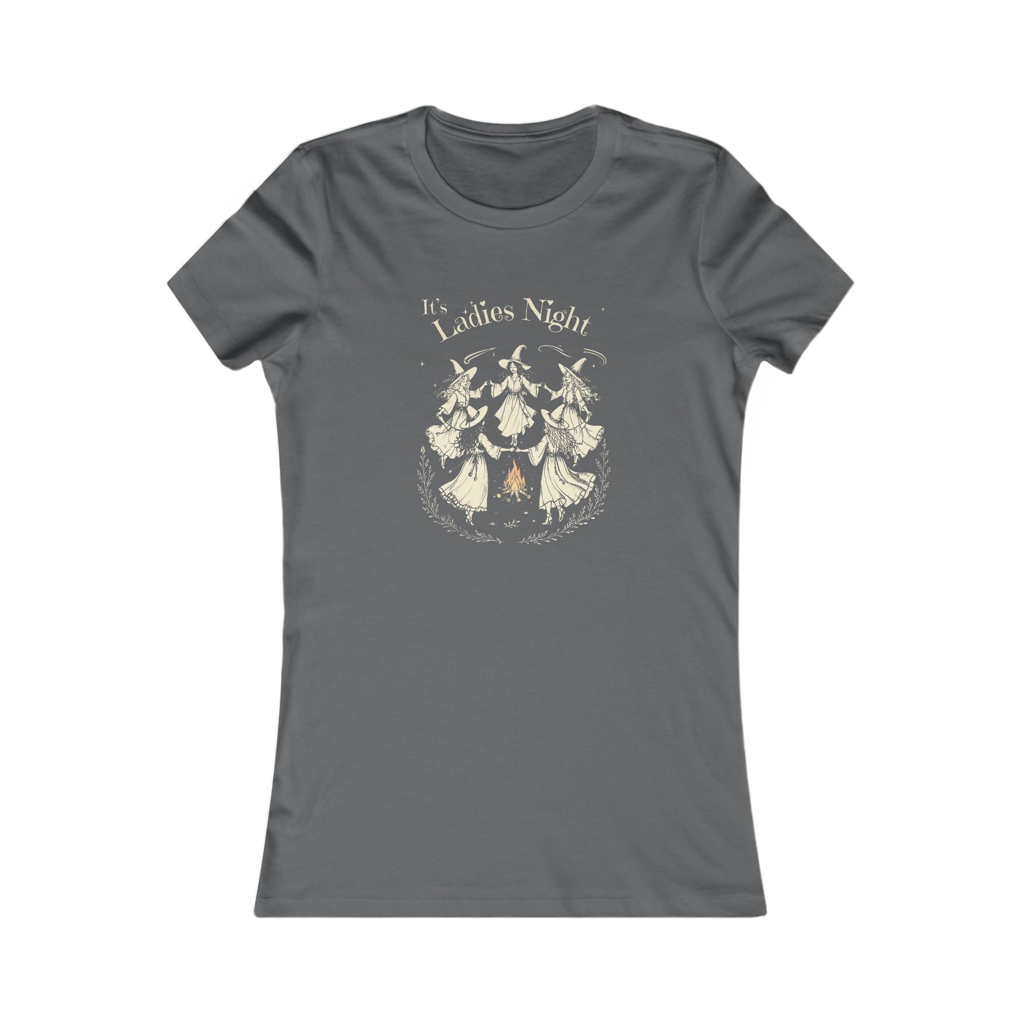 Ladies' Night Floral Witch Tee — 