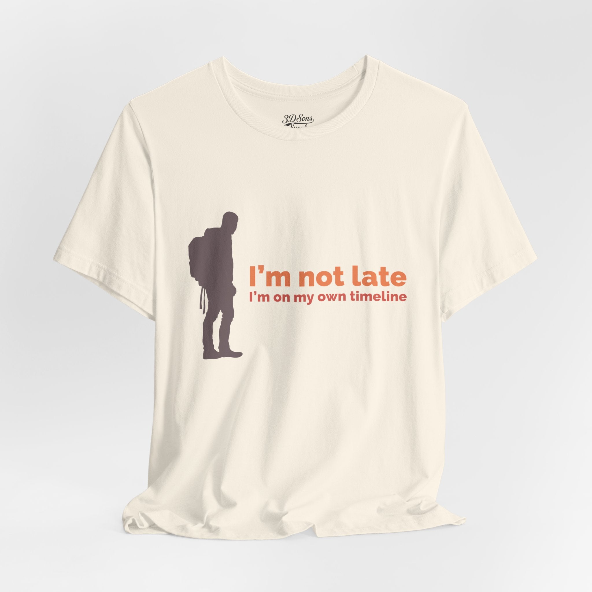 I'm On My Own Timeline Adventure Hiking Tee — Casual Outdoorsy Hiking Shirt