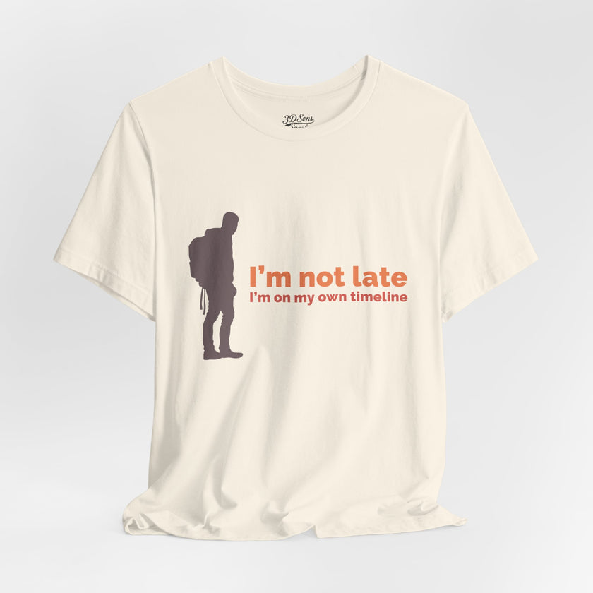 I'm On My Own Timeline Adventure Hiking Tee — Casual Outdoorsy Hiking Shirt